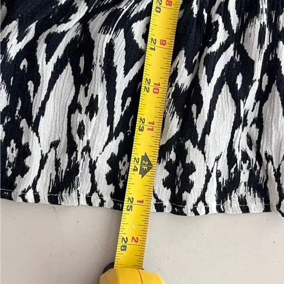 Savanna Jane Embroidered Boho Western Sz 2X Cap-Sleeve Blouse - Picture 8 of 10